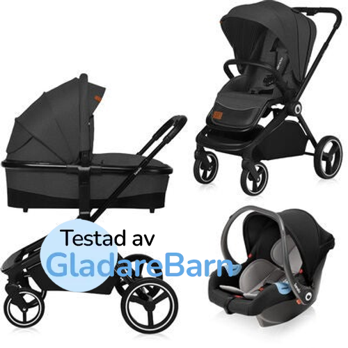 Barnvagn 3 in 1 bäst i test